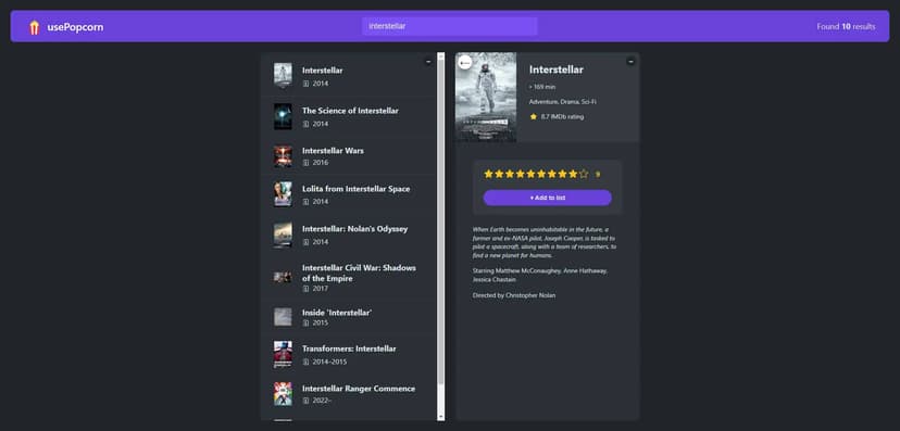 Movies app