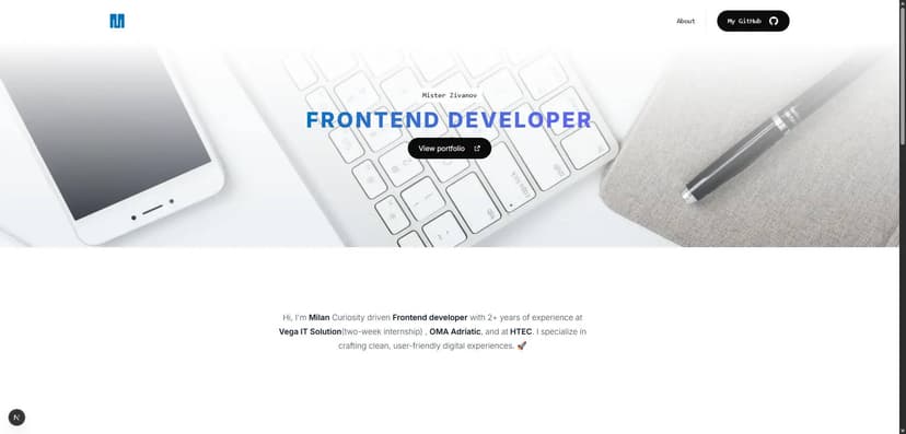 Next sanity portfolio app